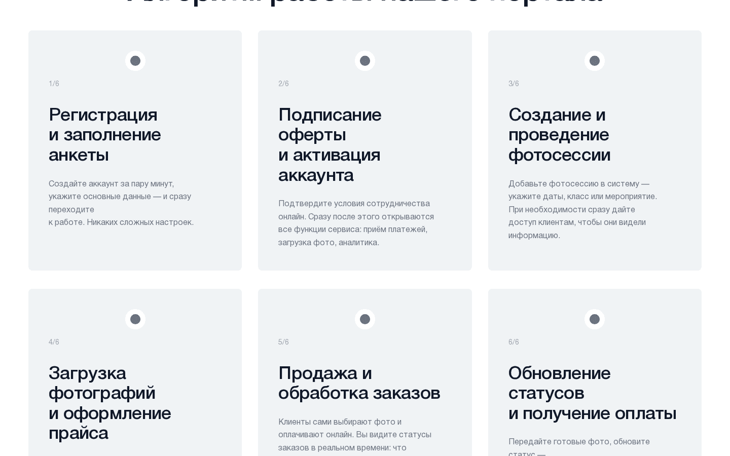 ФОТОКАССА — SaaS для школьной фотографии — скриншот 4